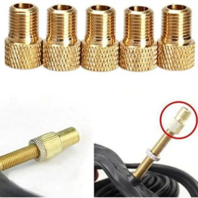 Mountain Biking In French - 10 szt. Adapter zaworu rowerowego z