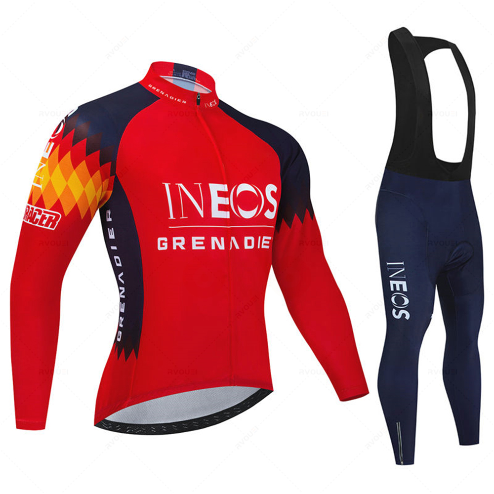 Mountain Biking A Sport - Męski zestaw kolarski Ineos Team na