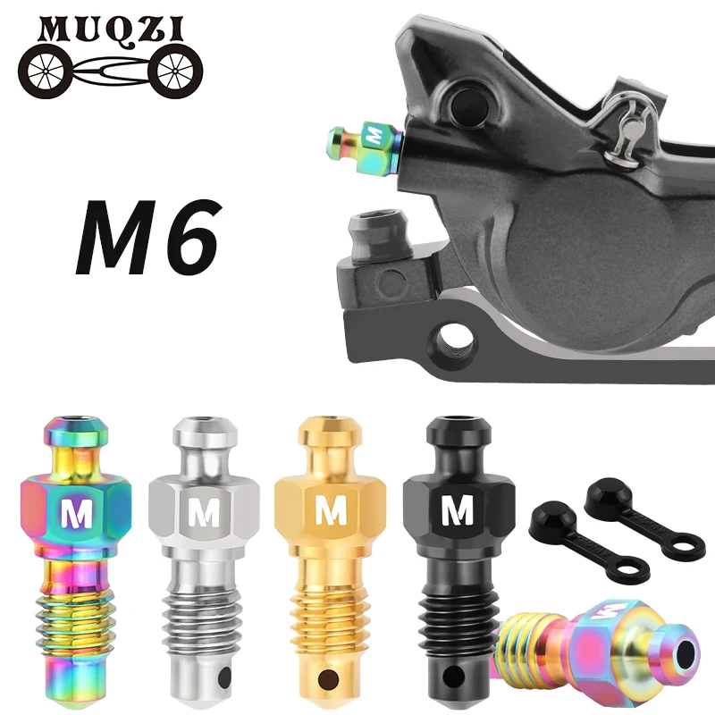MUQZI 1 para tytanowych śrub o – Hydraulic Brake Bleed recenzja i cena
