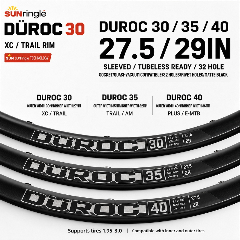 Obręcze DUROC 30 35 40 MTB 27, – Mountain Biking Trails recenzja i cena