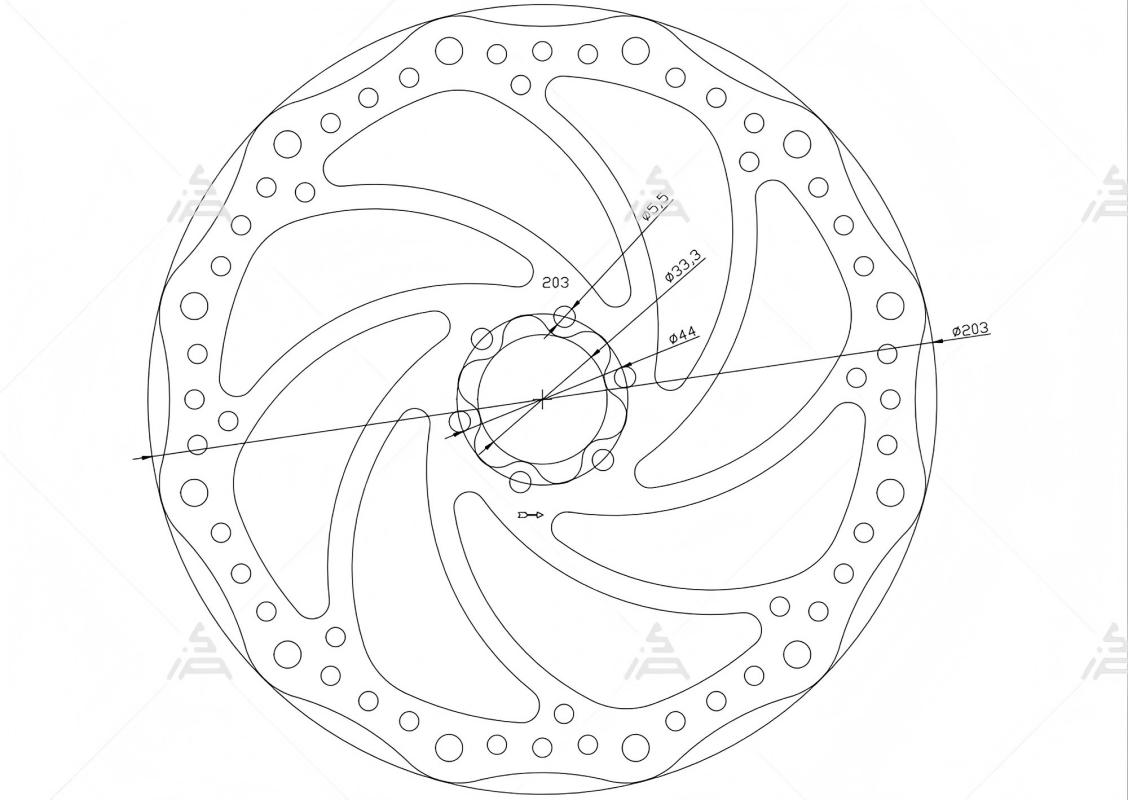 SiAECOSYS 203mm Tarcza Hamulco – Mountain Biking Essentials recenzja i cena