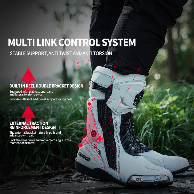 Buty motocyklowe SCOYCO z ochr – Mountain Biking Trails recenzja i cena